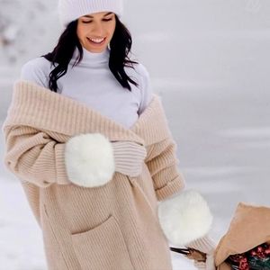 Plush White Faux Fur Cuff Fall Winter All Seasons Gorgeous Versitile